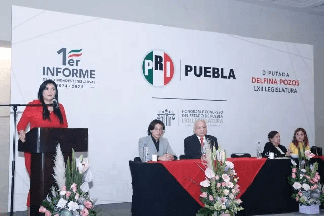 Delfina Pozos destaca comparecencias de SOAPAP y Agua de Puebla en informe