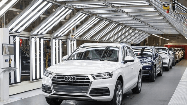 Planta de Audi en Puebla suspende operaciones por bloqueos carreteros