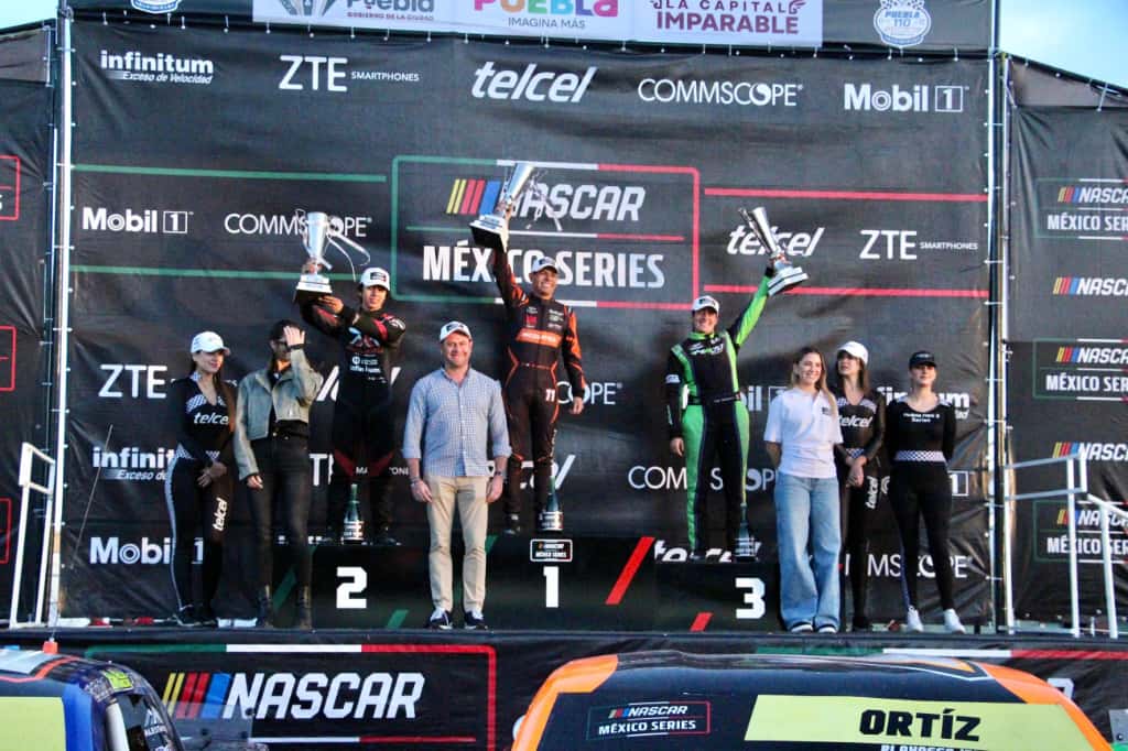 Con éxito se llevó a cabo la carrera NASCAR México Series en Puebla