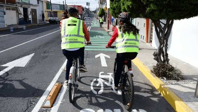 Multarán con más de 11 mil pesos a quienes invadan ciclovías en Puebla