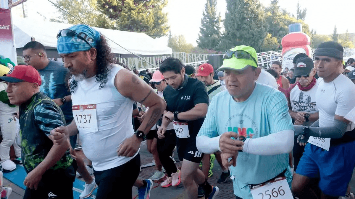 Evita estas zonas con cierres viales por el Maratón Puebla 2025