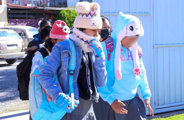 SEP suspenderá clases ante el ingreso del frente frío No. 16