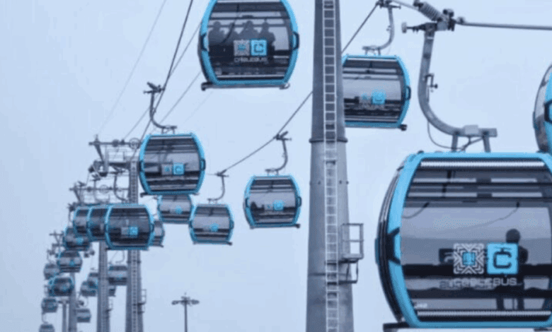 Compiten cinco empresas para construir el Cablebús en Puebla