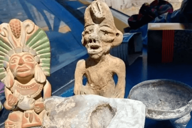 En grupos de marketplace de Izúcar venden supuestas piezas prehispánicas