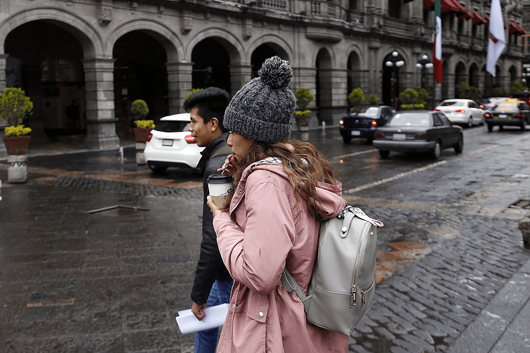 Abrígate bien: Frente Frío congela temperaturas y trae lluvias a Puebla