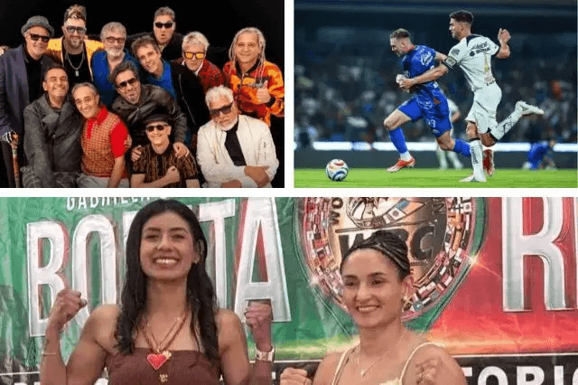 Prepárate para tráfico de sábado: concierto en La Juárez, futbol y box