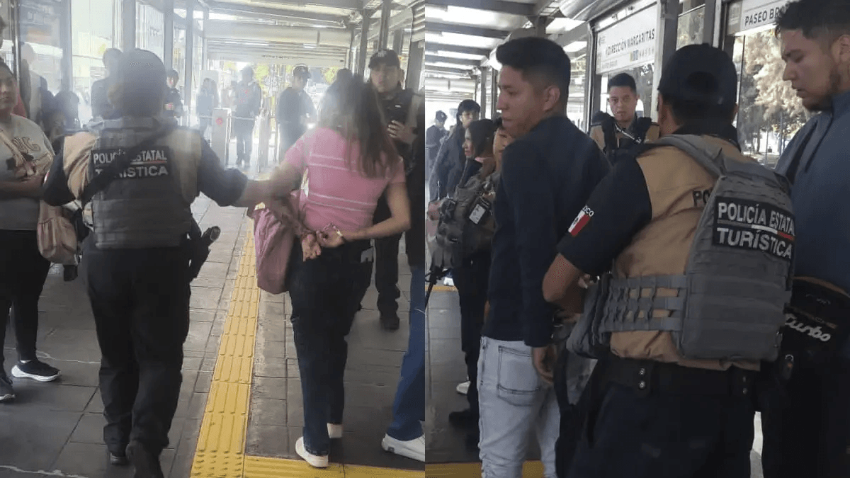 Caen dos carteristas ligados a la banda de “Las Rubín” en el Paseo Bravo