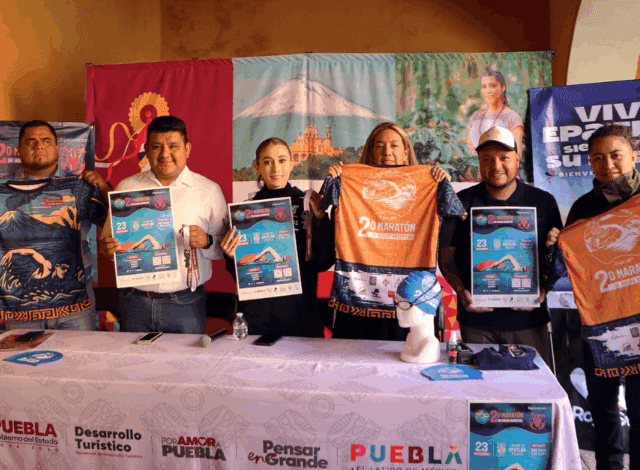 Revela Epatlán playera y medalla del Maratón de Aguas Abiertas 2025