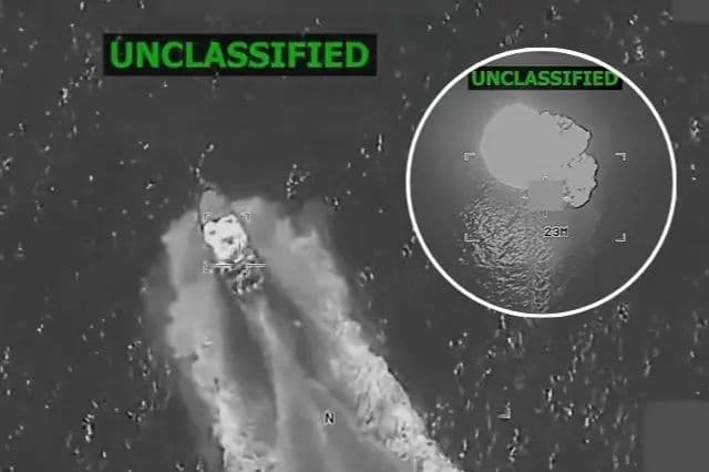 Estados Unidos hunde otros 3 buques y ejecuta a 8 personas en el Pacífico