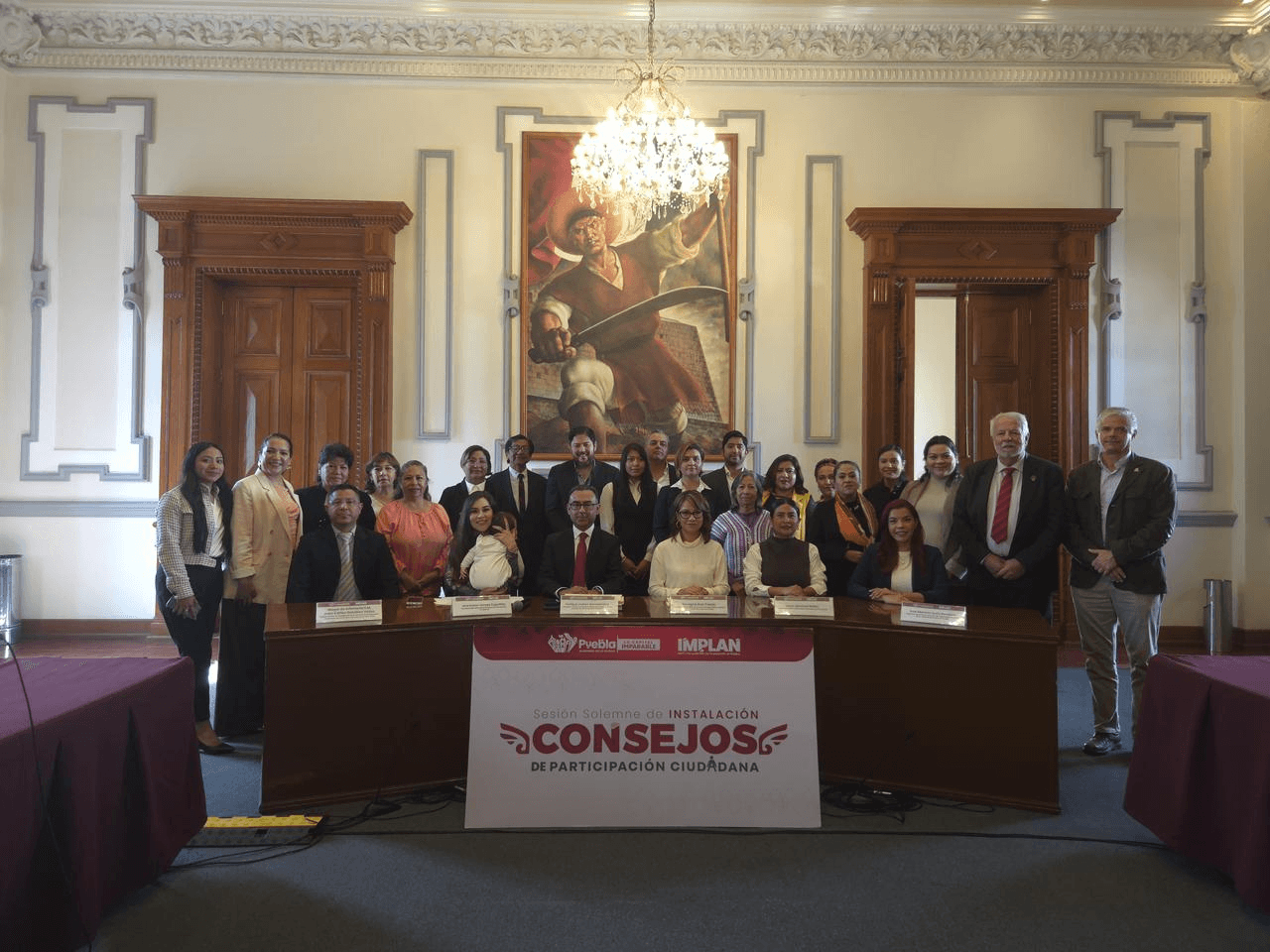 Instalan Consejo de Participación Ciudadana de Seguridad Pública en el Municipio de Puebla