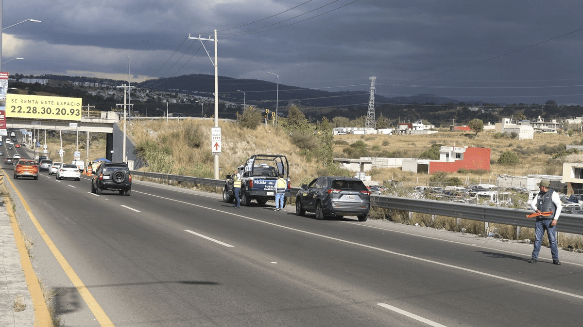 Van 120 sancionados por exceso de velocidad en el operativo vs placas foráneas en Puebla