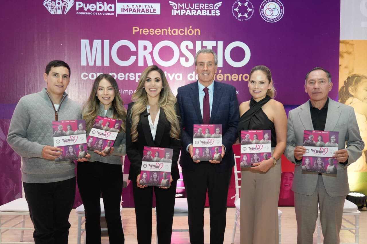 Presenta Pepe Chedraui micrositio para fortalecer la Perspectiva de Género en Puebla