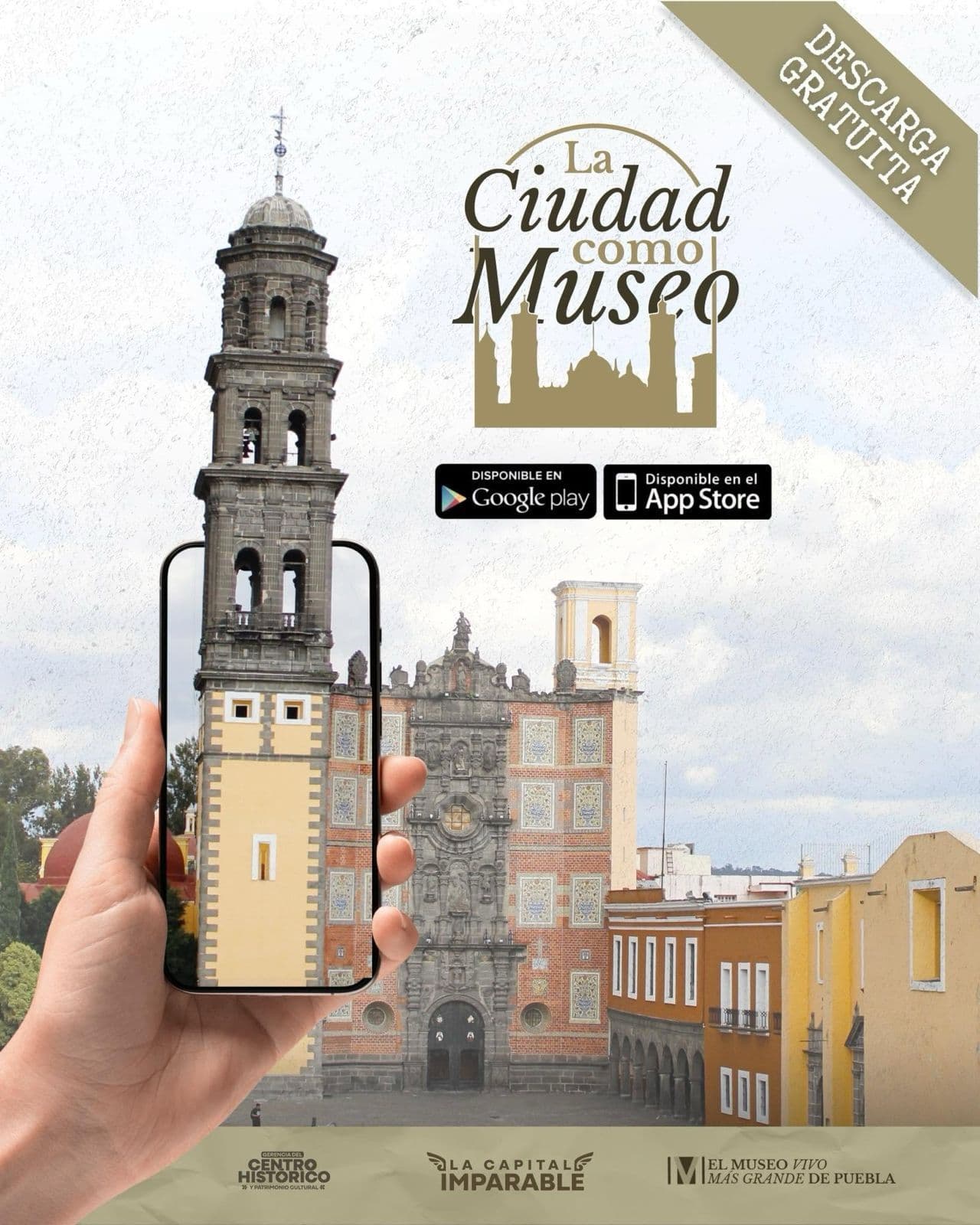 Recorre el Centro Histórico con la audioguía “La Ciudad Como Museo”