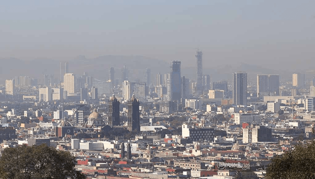 Puebla arranca 2026 con mala calidad del aire por partículas menores