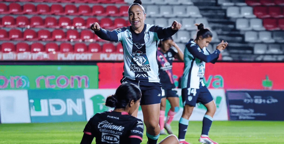 Pachuca golea 7-0 al Puebla Femenil en el Clausura 2026