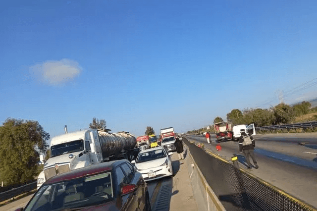 Accidente en la autopista Puebla–Orizaba provoca cierre parcial