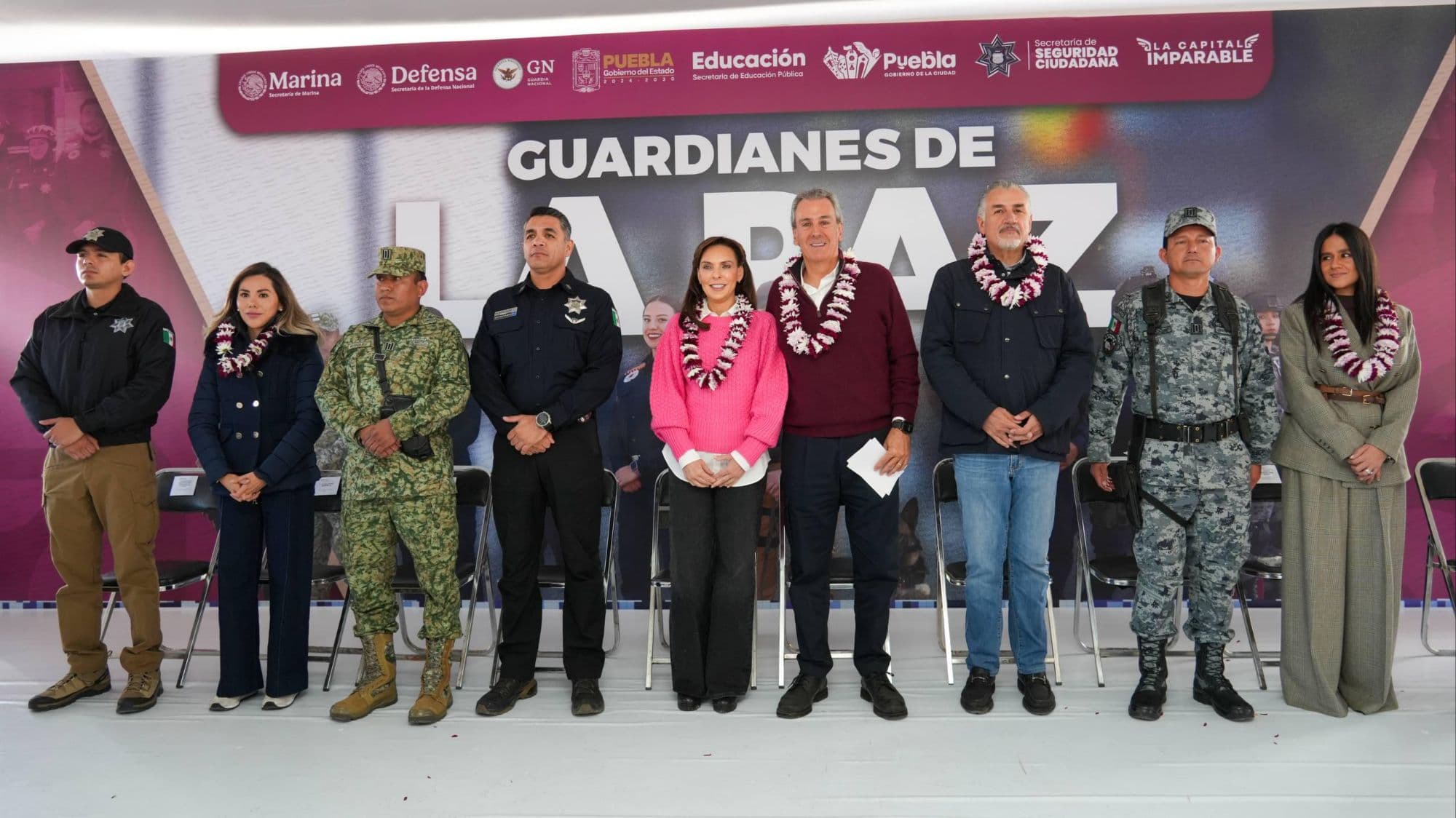 Refrenda Pepe Chedraui fortalecimiento del tejido social con “Guardianes de la Paz” en San Miguel Canoa