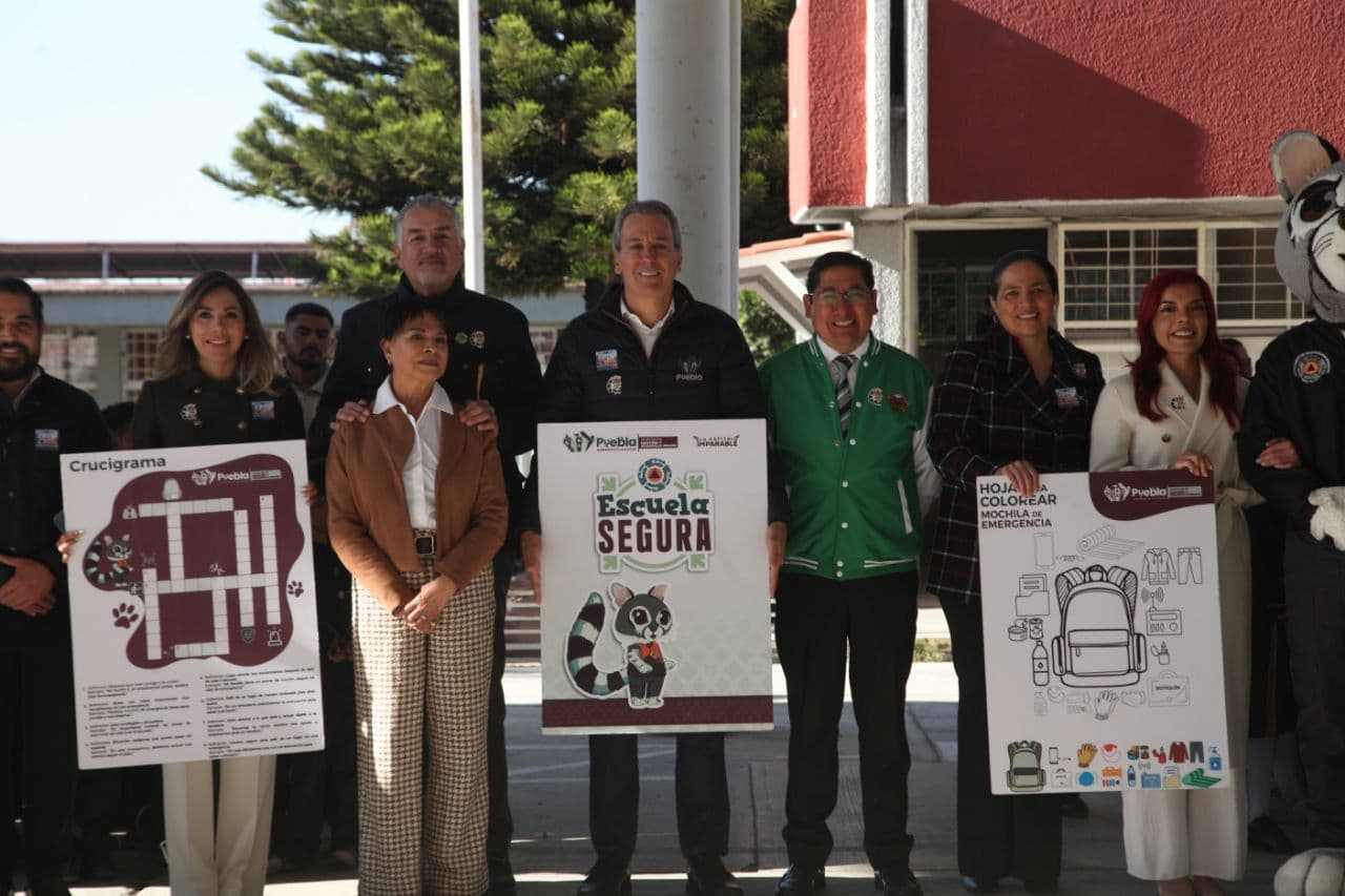 Encabeza Pepe Chedraui programa Escuela Segura para fortalecer la cultura de la prevención en entornos educativos
