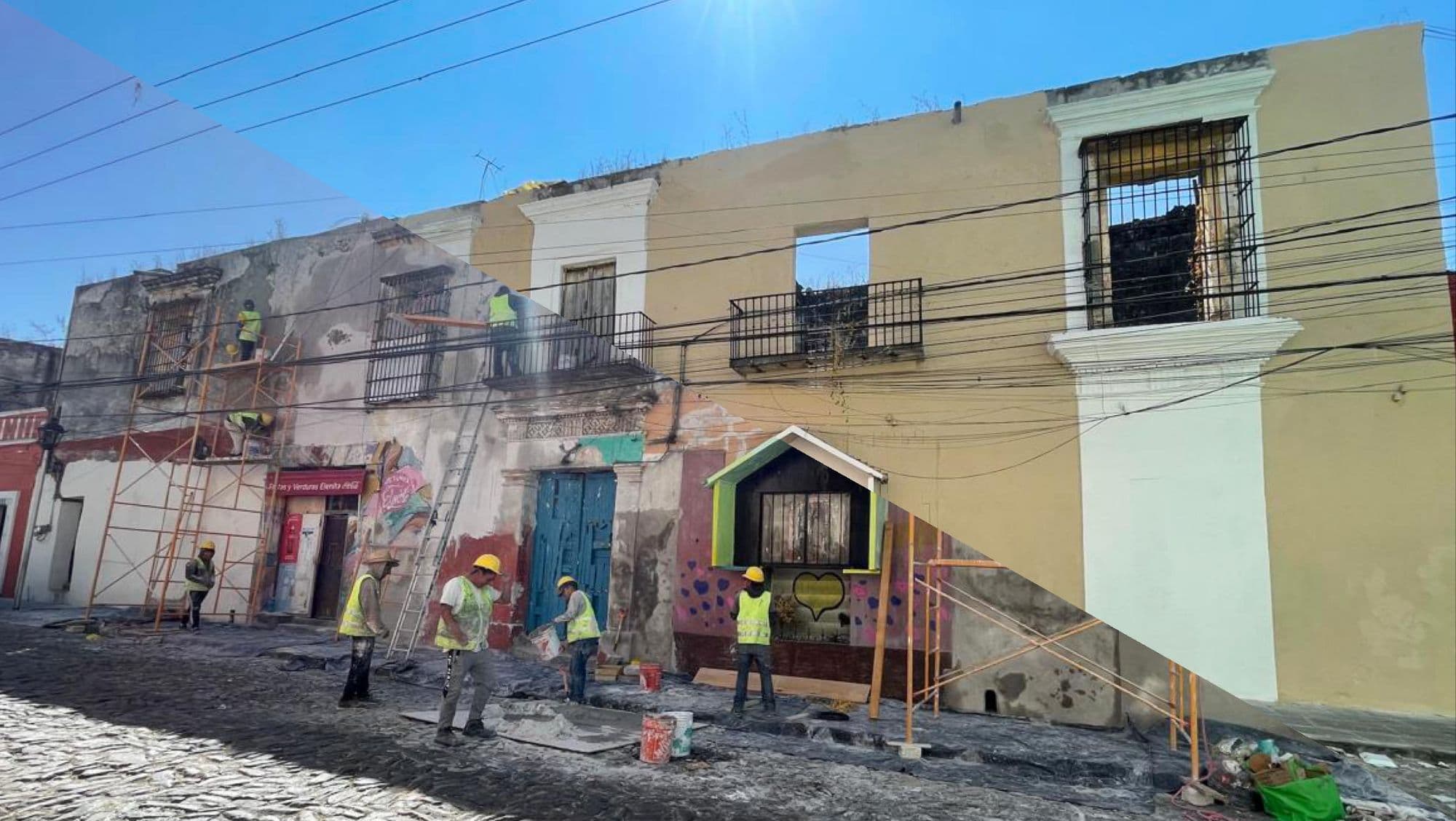 Por indicaciones de Pepe Chedraui, el Barrio de El Alto y el Templo de Balvanera lucen una nueva imagen